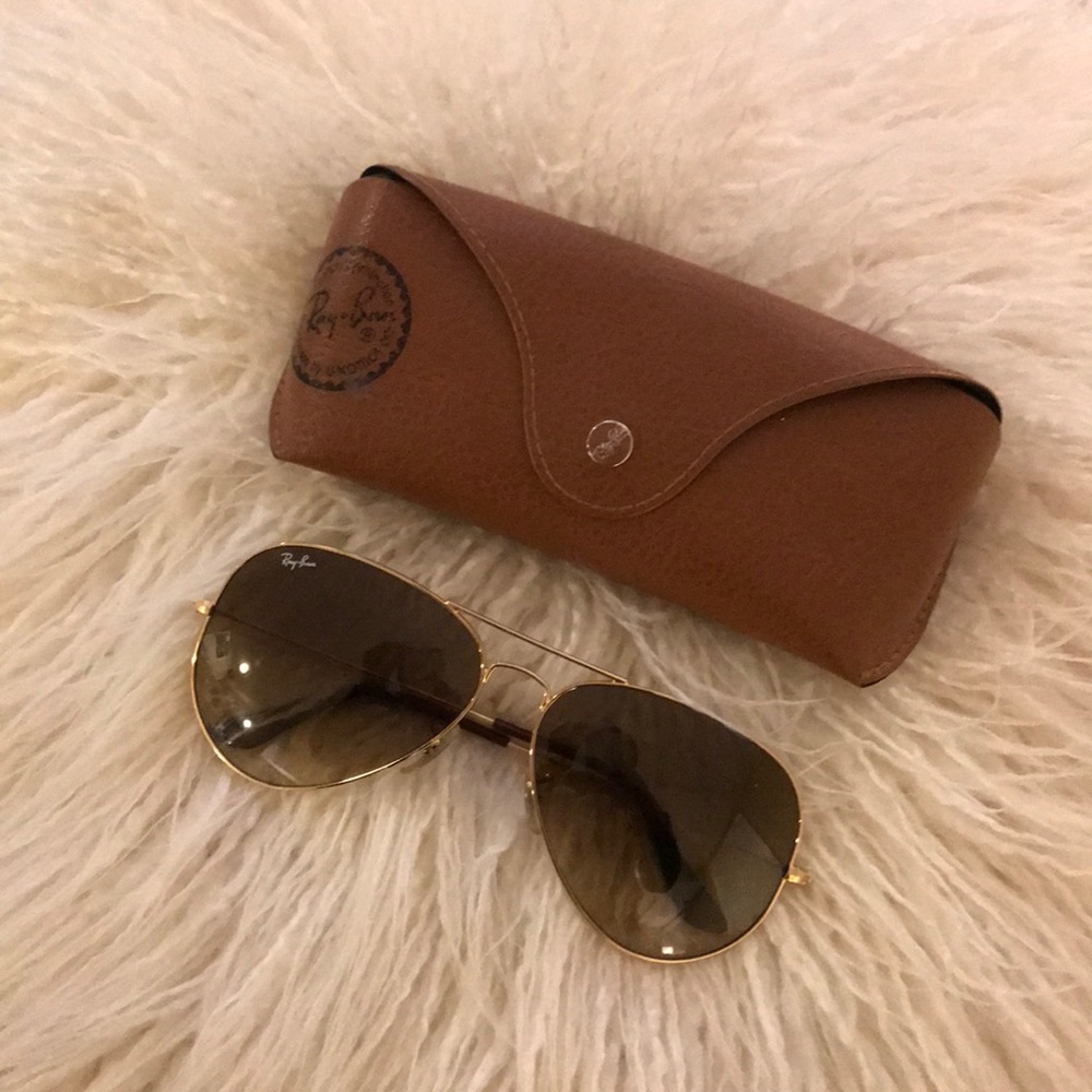 Classic rayban aviators 62mm
